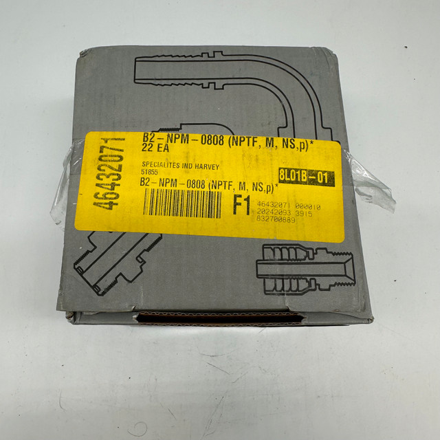 Goodyear Hydraulic Hose Fittings B2-NPM-0808 - photo 2