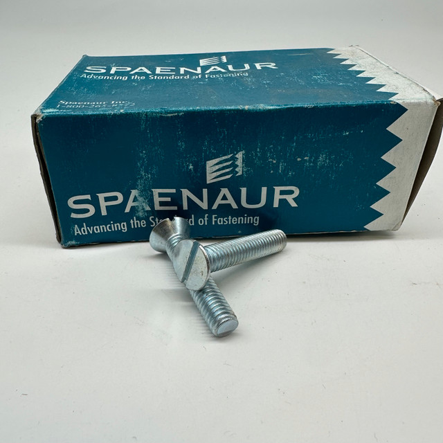 Spaenaur Machine Screws Flat Slot Head 3/8”-16 UNC x 2” - photo 4