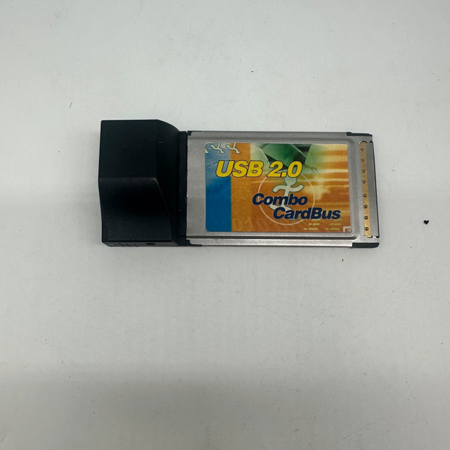 USB 2.0 Combo CardBus PCMCIA Laptop Expansion Card