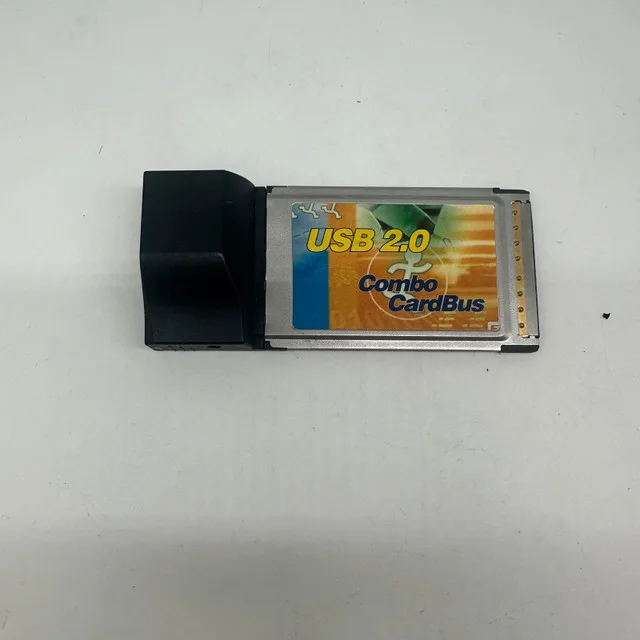 USB 2.0 Combo CardBus PCMCIA Laptop Expansion Card thumbnail