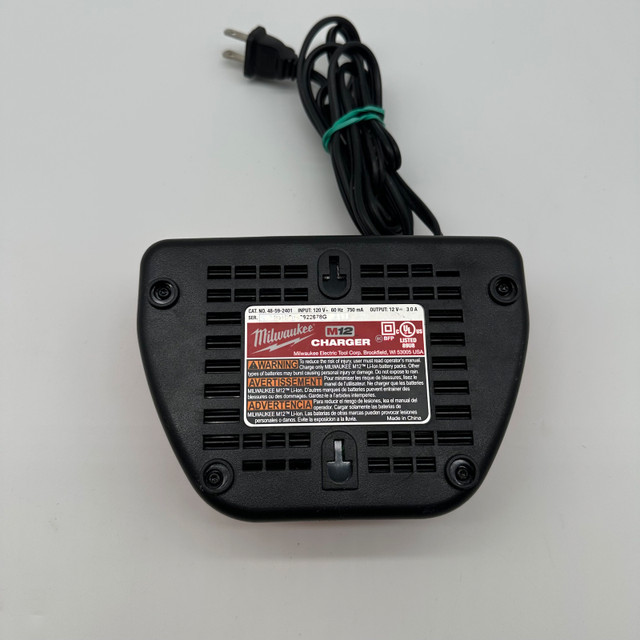 Milwaukee M12 Battery Charger – Model 48-59-2401 - photo 2
