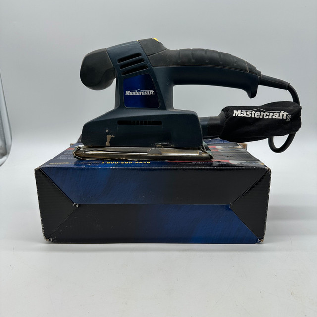 Mastercraft 1/3 Sheet Sander with Dust Bag & Box
