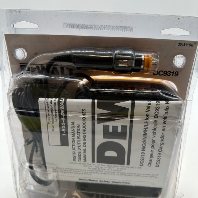 New DeWalt DC9319 7.2-18V Vehicle Charger - photo 5