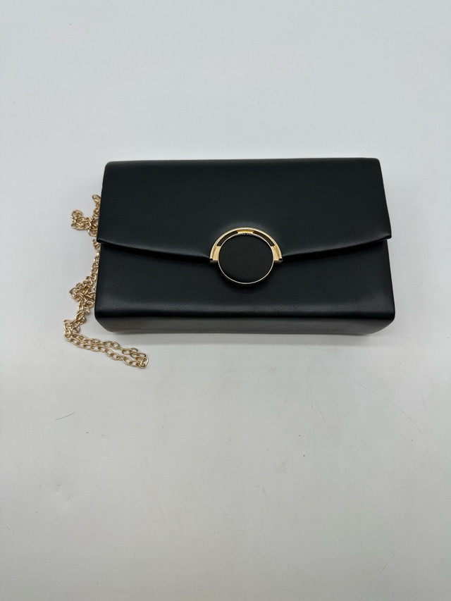 Elegant Black Le Château Clutch – New Without Tag