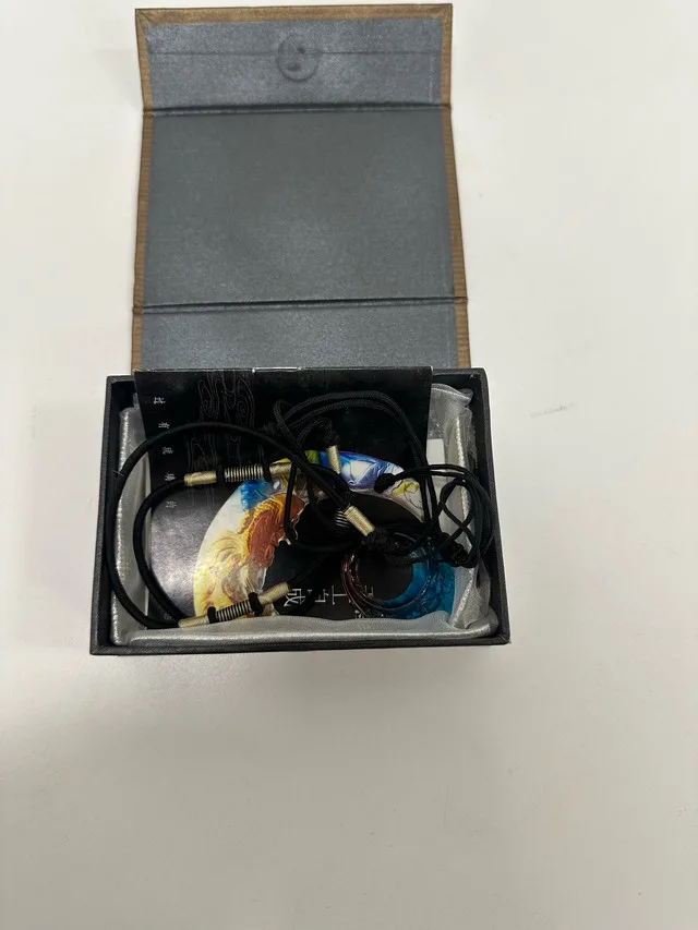 Handcrafted Glass Pendant Necklace – Blue & Burgundy Gradient image indicator(5)