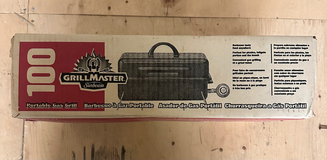 Brand New GrillMaster 100 Portable Gas BBQ – Propane Grill - photo 2