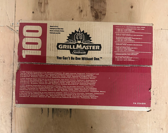 Brand New GrillMaster 100 Portable Gas BBQ – Propane Grill - photo 3