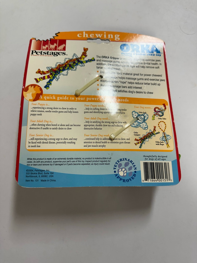 Petstages Orka Chew Toy brand new - photo 2