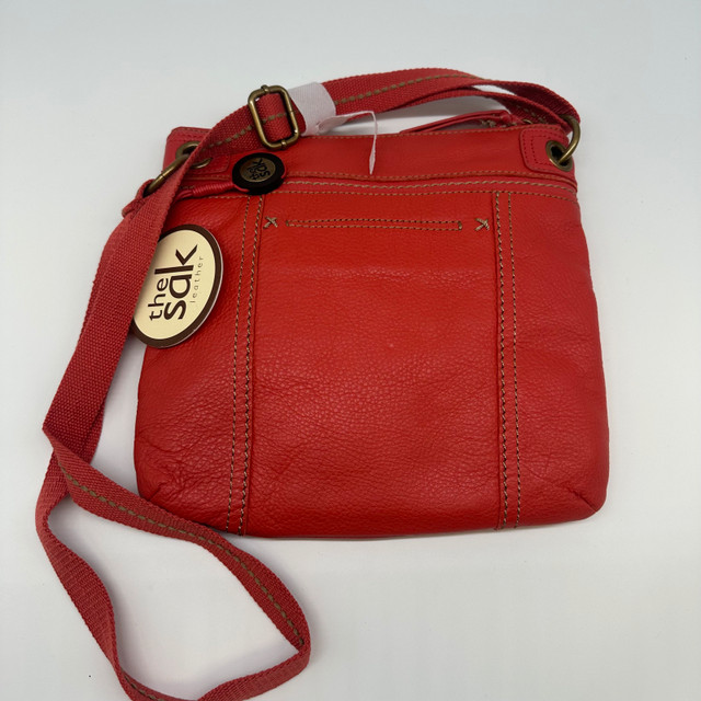 The Sak Red Genuine Leather Crossbody Bag – New with Tags - photo 2