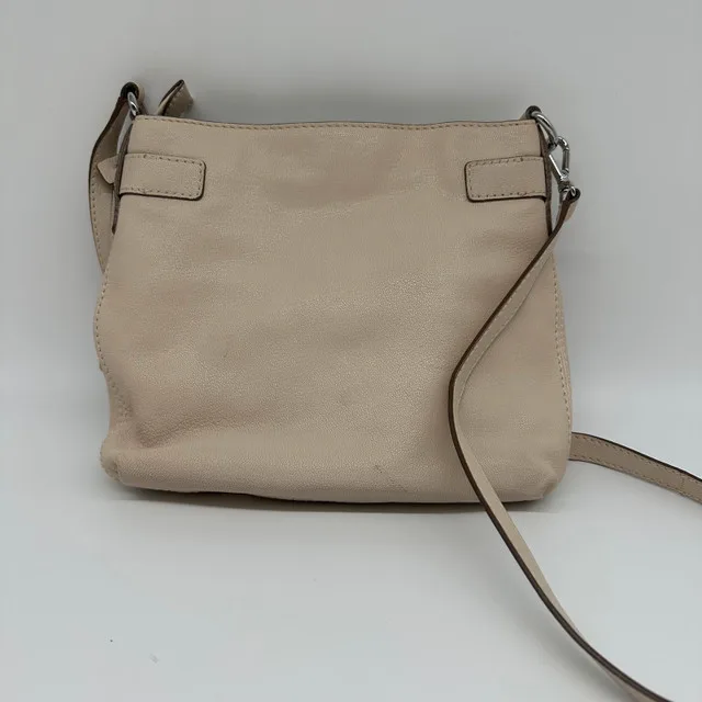 Michael Kors bag leather vanilla shoulder satchel image indicator(3)