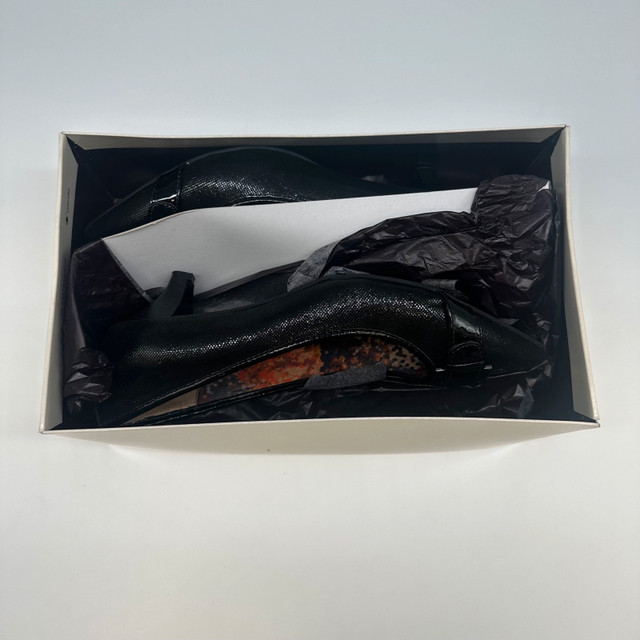 Anne Klein iFlex Black Pointed Toe Kitten Heels – New - photo 5