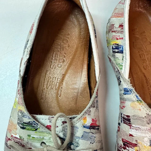 Volks Walkers Women’s Comfort Lace-Up Flats image indicator(4)