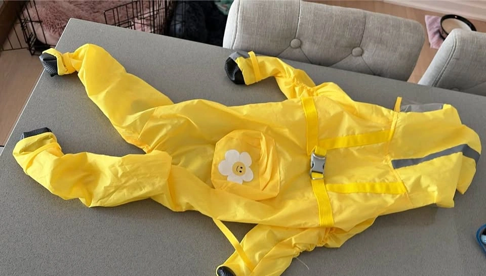 Dog Rain Coat - Yellow