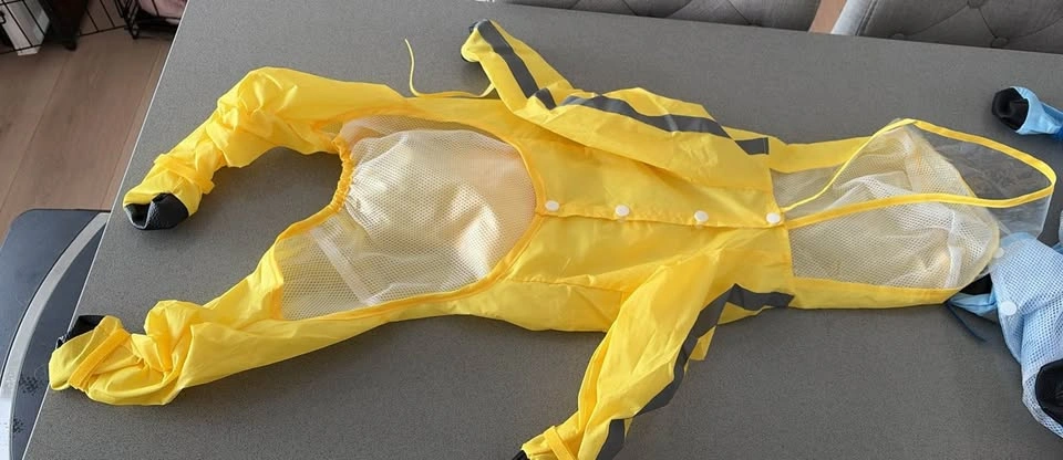 Dog Rain Coat - Yellow - photo 2