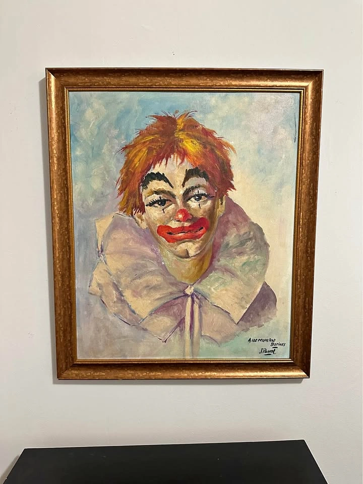 Clown painting