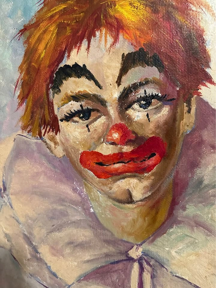 Clown painting - photo 3