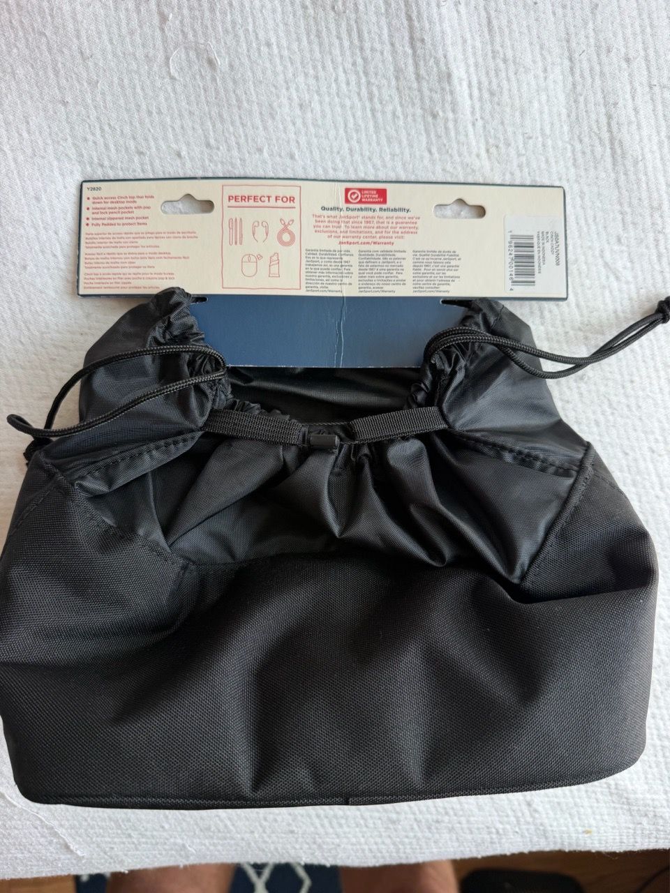 JanSport Cinch Caddy Black Pouch - photo 2