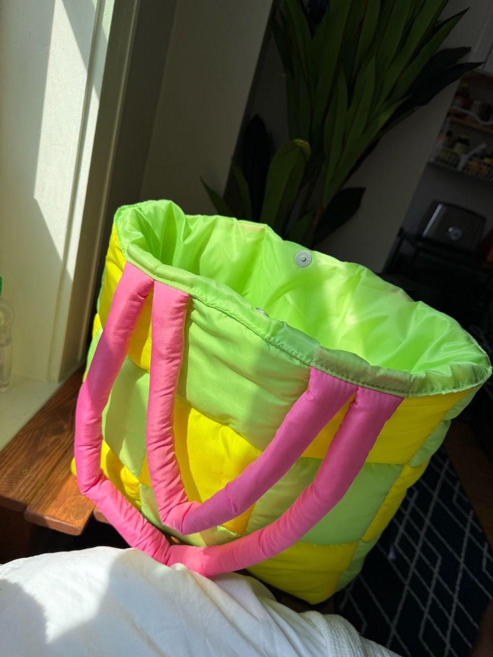 Fruit Riot Puffer Tote Bag - photo 2