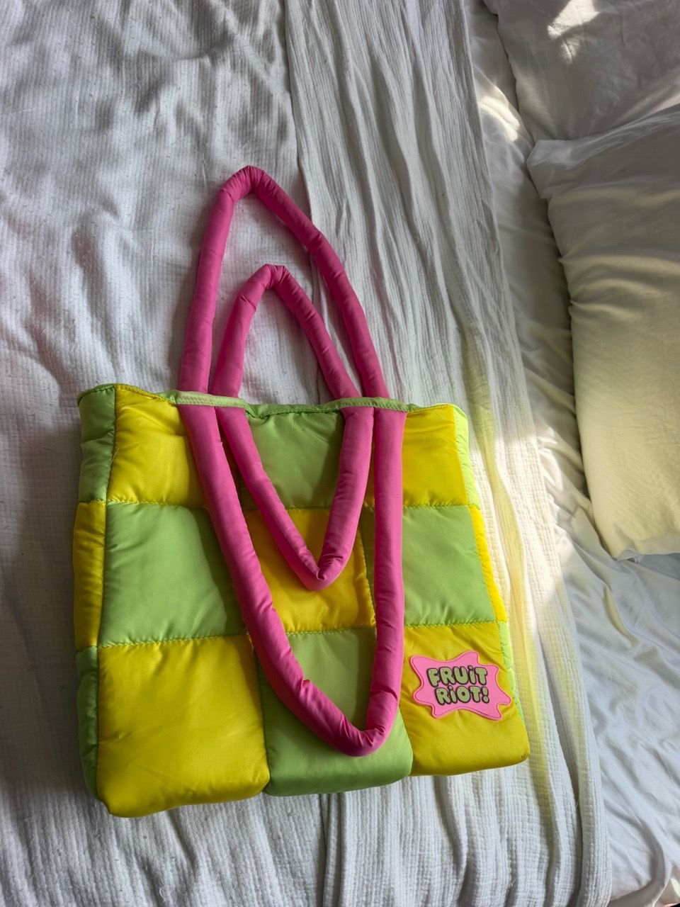 Fruit Riot Puffer Tote Bag - photo 3