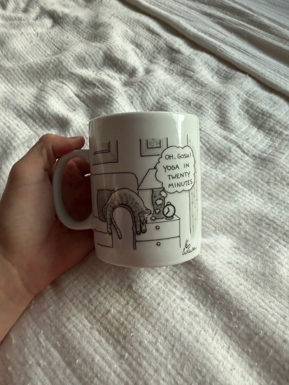 New Yorker Cat Coffee Mug - photo 2