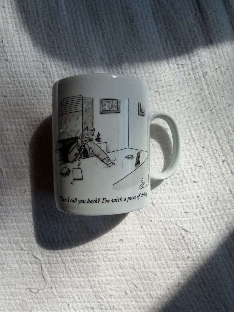 New Yorker Cat Coffee Mug - photo 4
