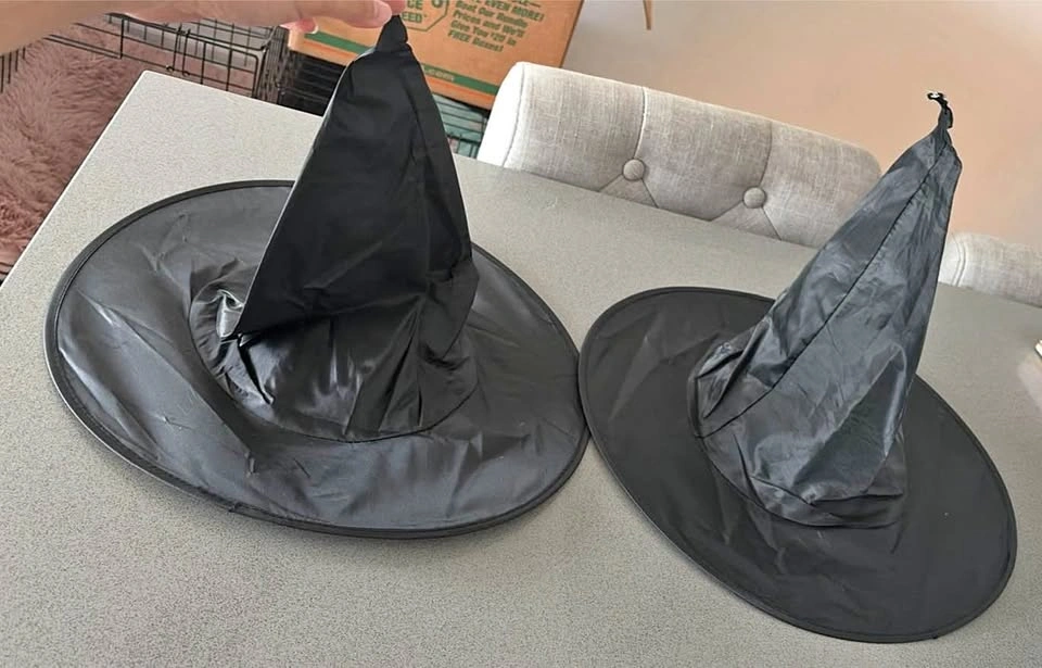 Black witches hat