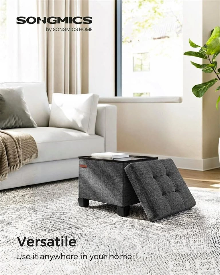 Small Ottoman Foot Rest with Legs