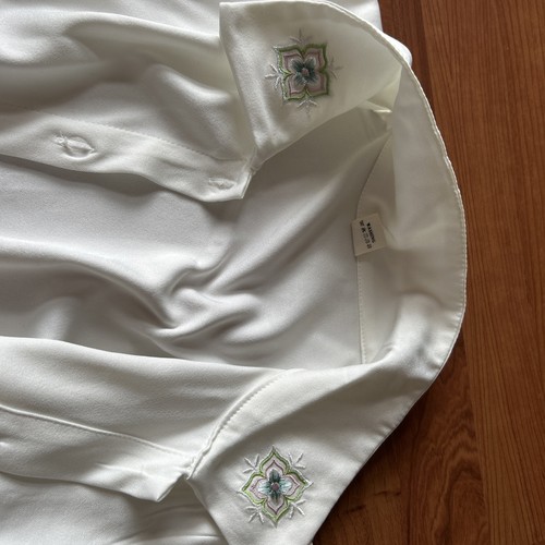 white collared shirt Kids - photo 2