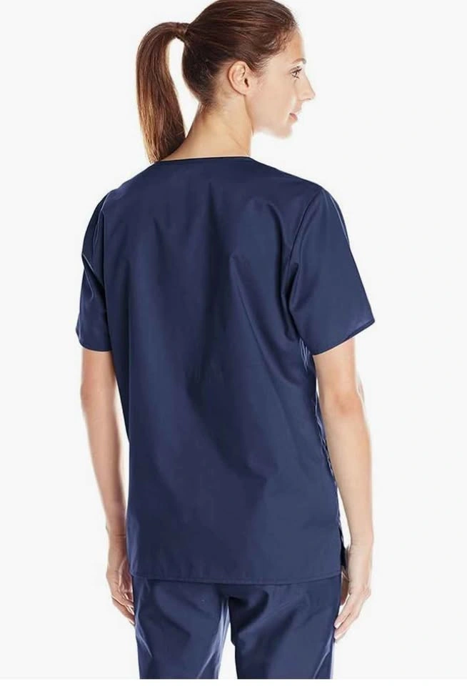 Brand New WonderWink Scrub Top - Women's Size M - Navy - photo 2