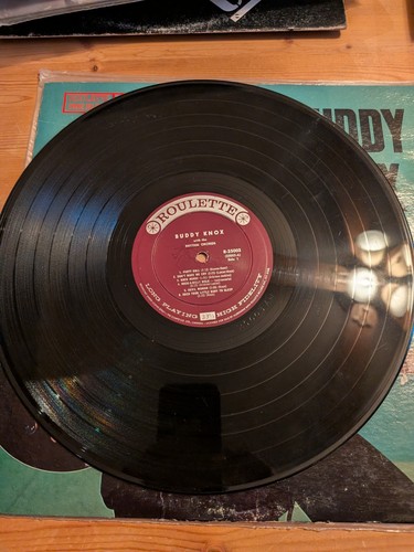 Buddy Knox LP Vinyl Roulette R-25003 1957 Rockabilly - photo 3