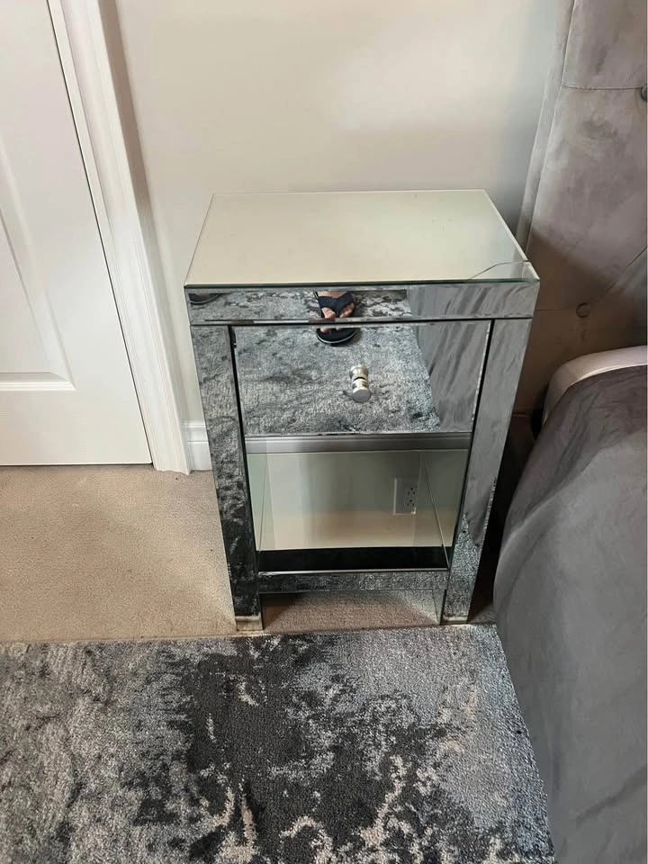 Structube Glass Nightstands