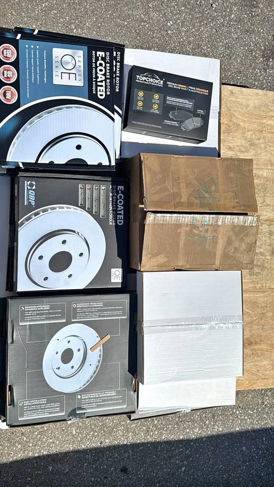 Brake kit rotor and pads for all make & model