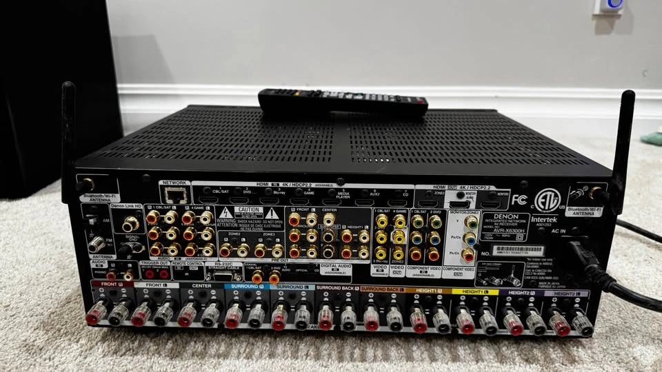 Denon AVR-X6300H 11.2 Channel 4K Network AV Receiver – HEOS - photo 2