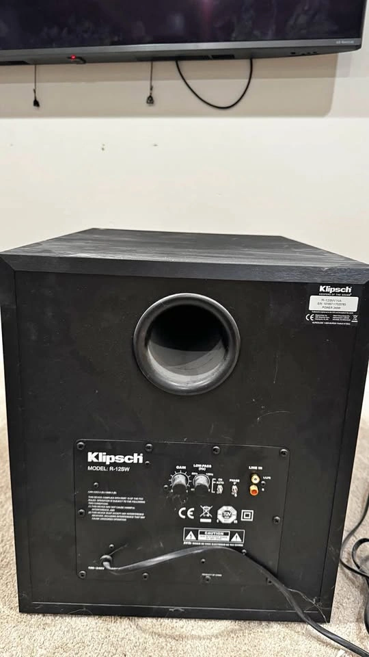 Klipsch R-12SW & R-10SW Powered Subwoofers