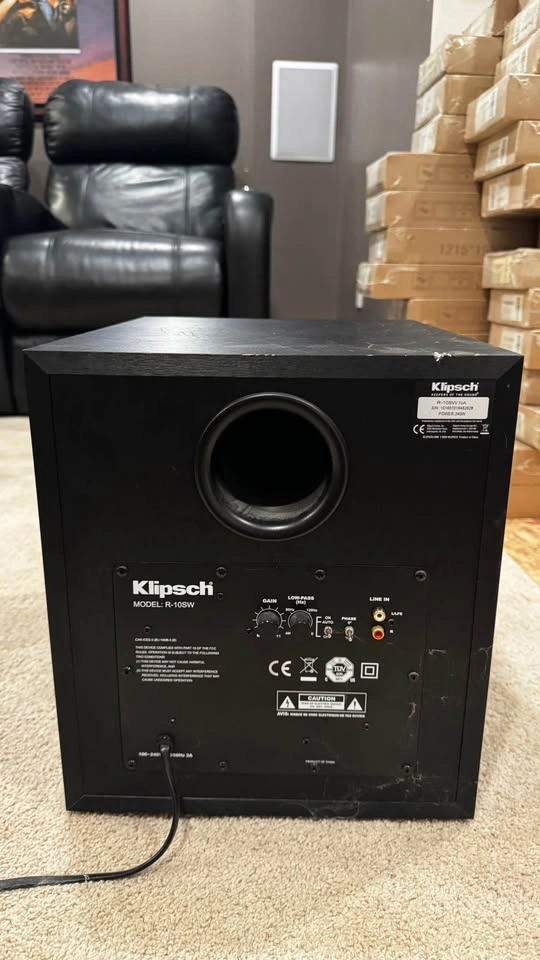 Klipsch R-12SW & R-10SW Powered Subwoofers - photo 4