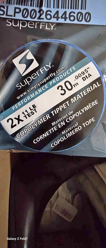 Superfly Copoly Tippet Material