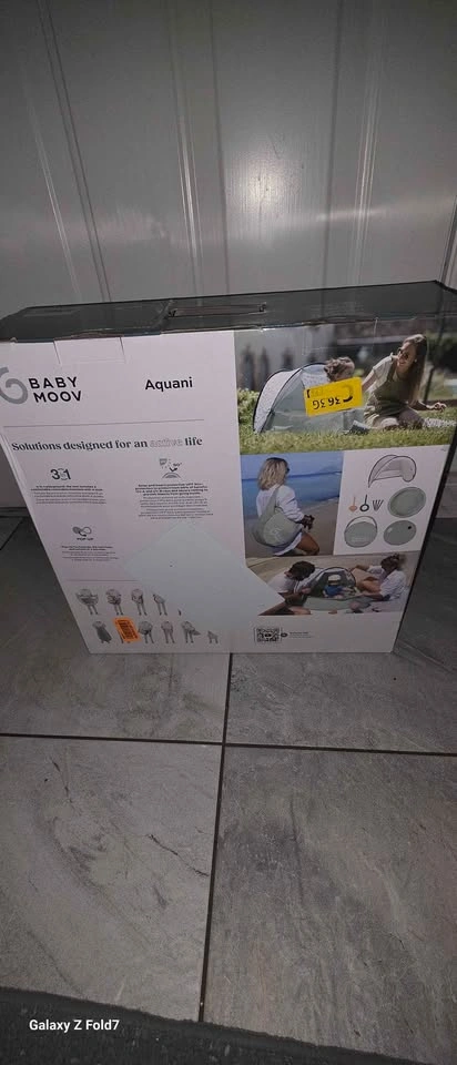 Brand new open box Babymoov Aquani 3-in-1 Sun Protection Tent - photo 2
