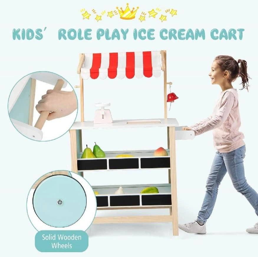 New in Box Costzon Wooden Grocery Playset - photo 2