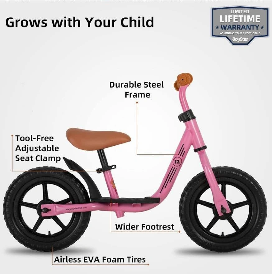 Brand New in Box JOYSTAR Balance Bike 18m-5y, 10"/12" - photo 2