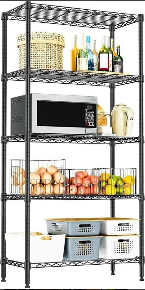 Brand New in Box 5-Tier Heavy Duty Metal Storage Shelves