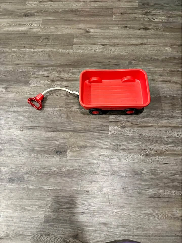 Kids toy Wagon - red