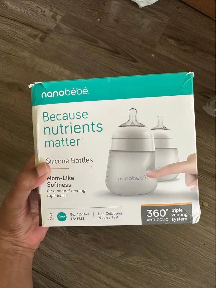 Nanobebe silicone baby bottles - photo 2