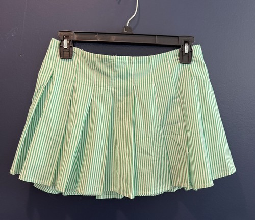 Akira Juniors Tennis Skort NWT Striped Athletic Skirt Size M