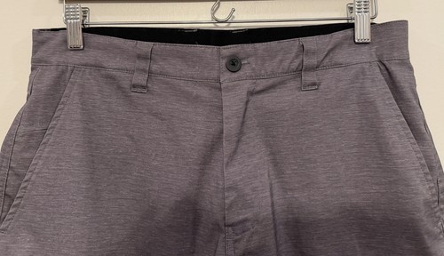 Polyester-spandex men's performance shorts, size 30 - photo 4