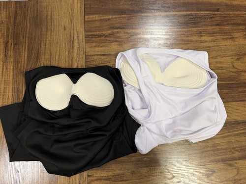 Lot Of 3 Built-in Bra Tank Tops - Large NEW - photo 2