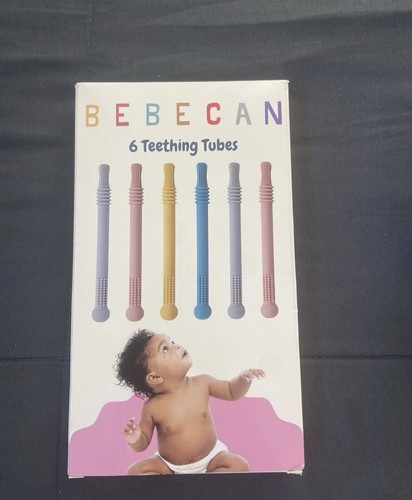 Bebecan Teething Tubes Multicolor BPA Free Baby Toy Set - photo 4