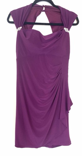 Women’s Size 6 Eggplant Purple Formal Dress By Scarlett