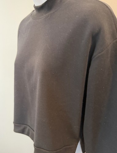 Women’s Black Small Cotton blend sweatshirt, Jolie & Joy - photo 5