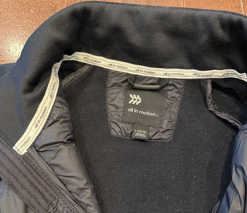Kids All in Motion Full Zip Jacket in Black Size 10-12 - photo 2