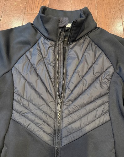 Kids All in Motion Full Zip Jacket in Black Size 10-12 - photo 3